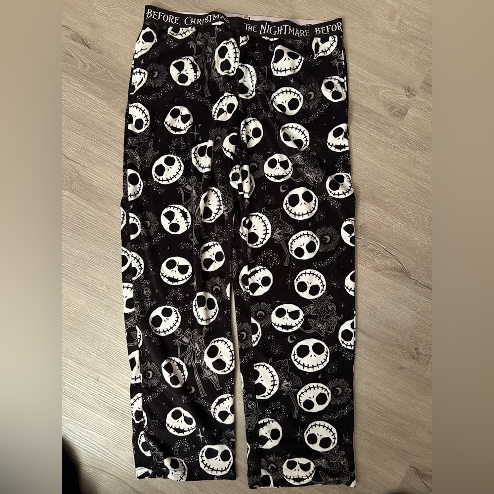 The Nightmare Before Christmas Black Pajama Pants